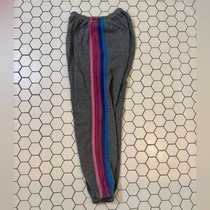 Aviator Nation Striped Sweatpants